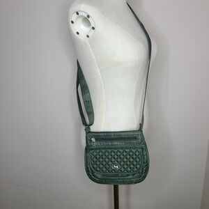 Lug Sway‎ Mini Crossbody Purse Bag Green
